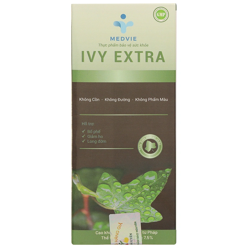 Ivy Extra hỗ trợ giảm ho, long đờm chai 90ml - 2